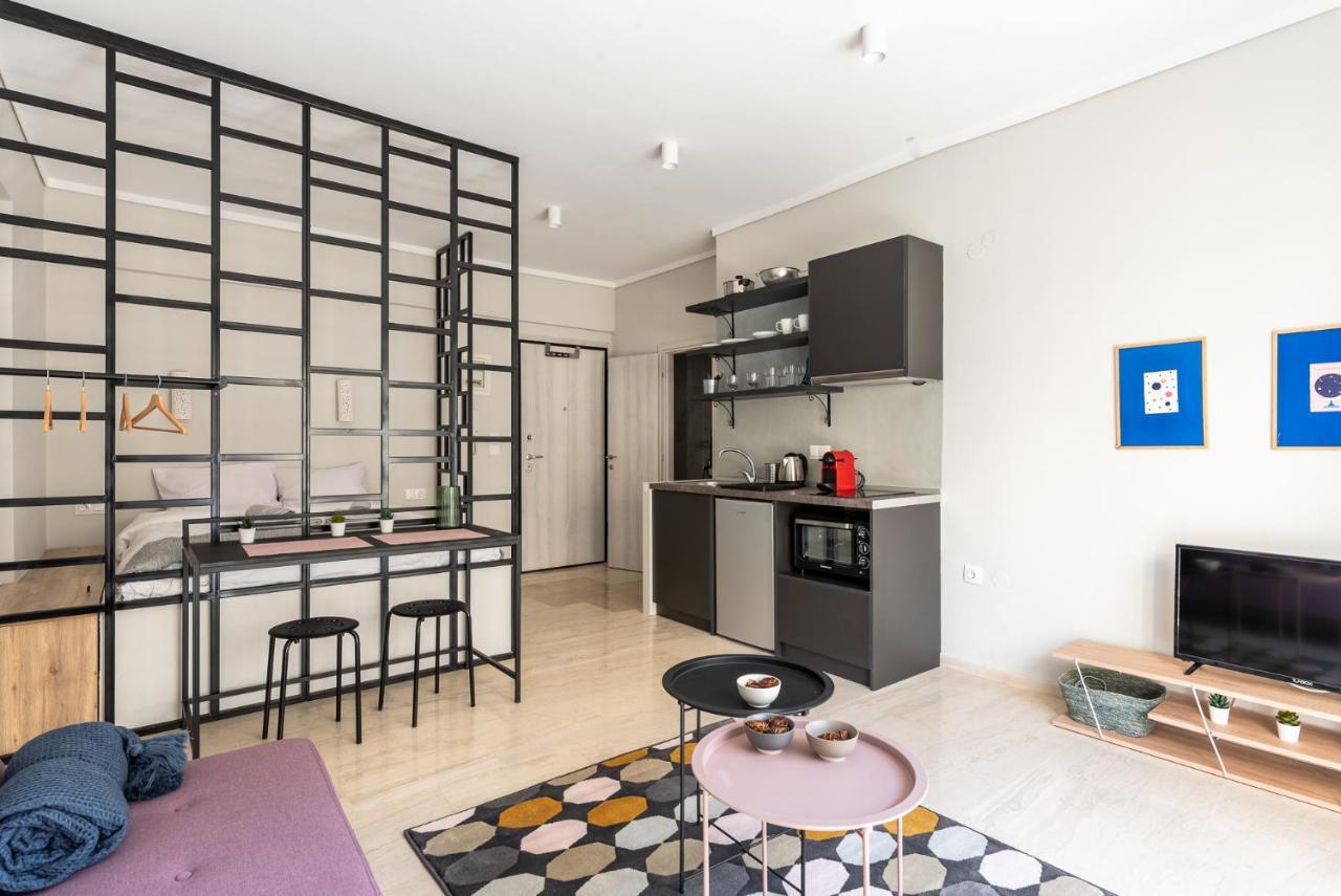 Modern Studio Close To Waterfront Selanik Dış mekan fotoğraf