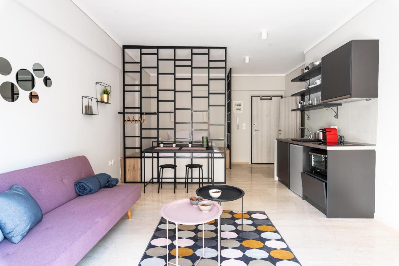 Modern Studio Close To Waterfront Selanik Dış mekan fotoğraf